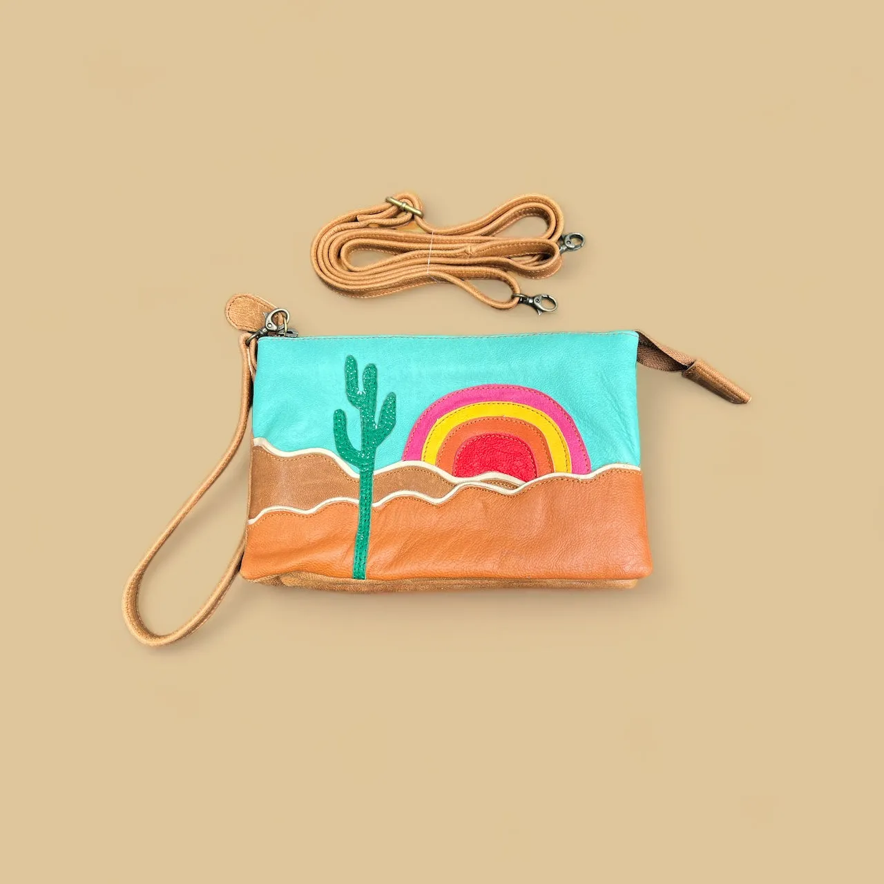 Double Strap Small Bag Rainbow