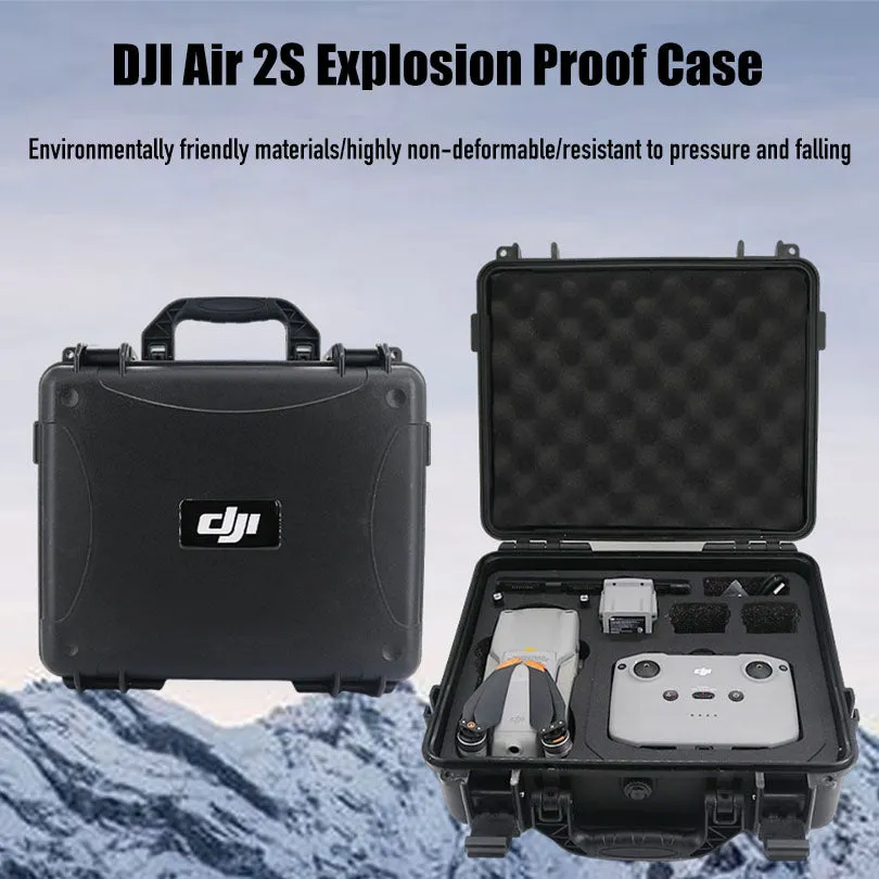 Drone storage bag explosion proof case for DJI Air 2S drone quadcopter