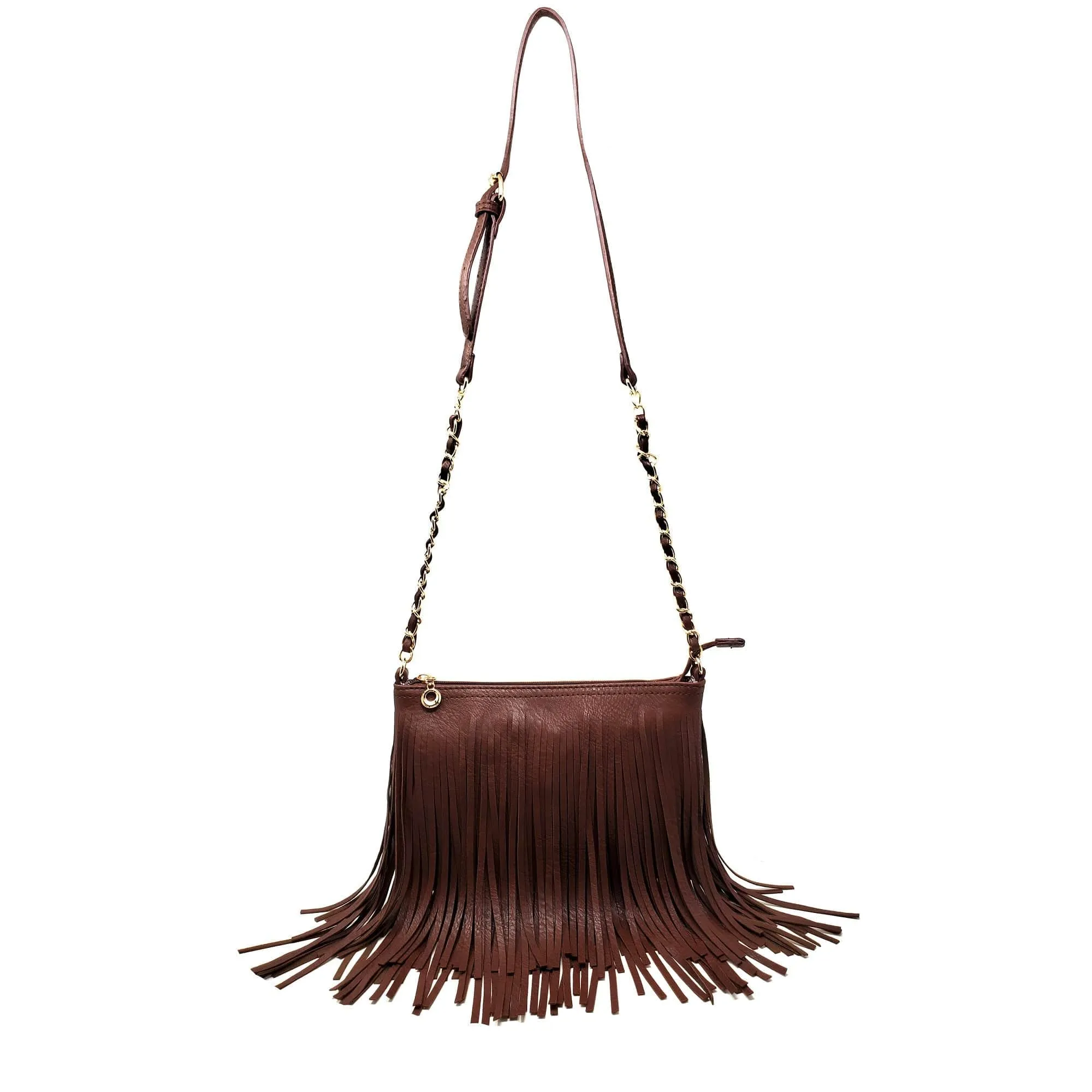 E031 Samantha Fringe Crossbody Bag