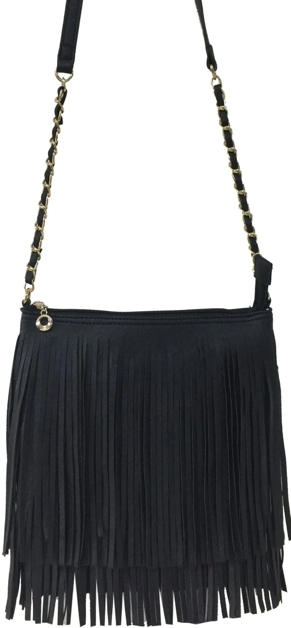 E031 Samantha Fringe Crossbody Bag