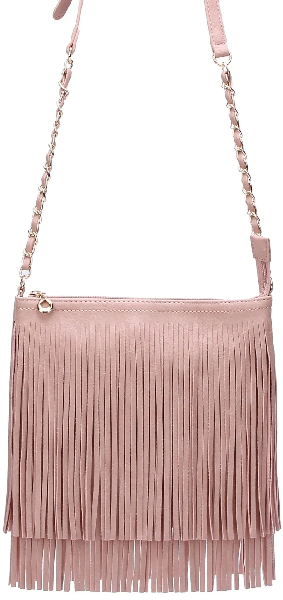 E031 Samantha Fringe Crossbody Bag