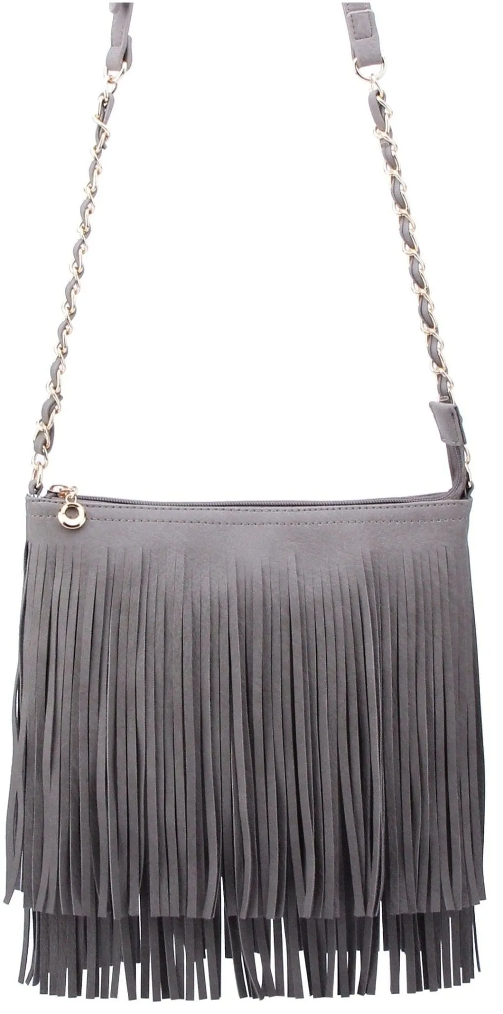 E031 Samantha Fringe Crossbody Bag