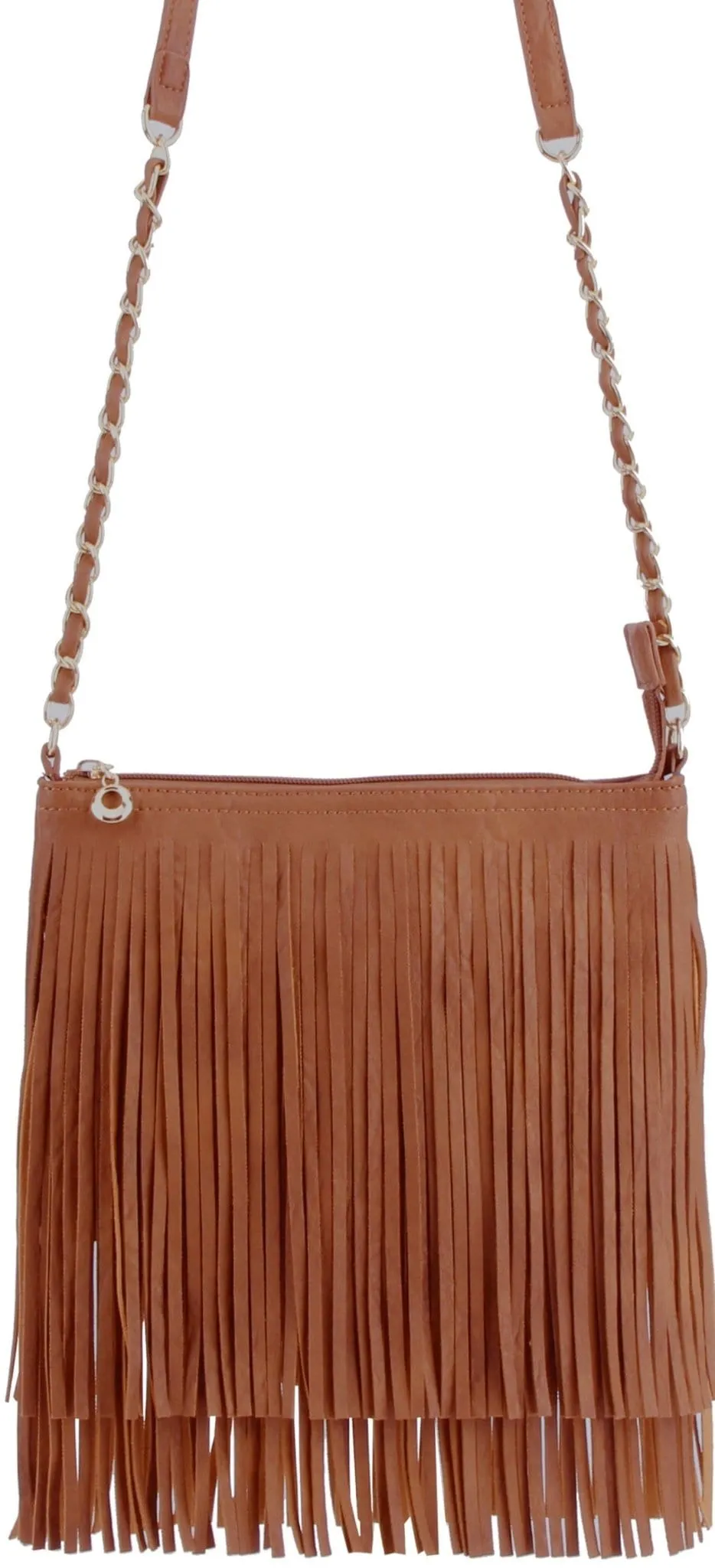 E031 Samantha Fringe Crossbody Bag