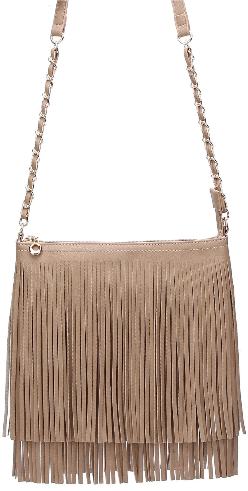 E031 Samantha Fringe Crossbody Bag