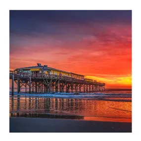 ECC “Neon Orange Sunrise”  Matted Print