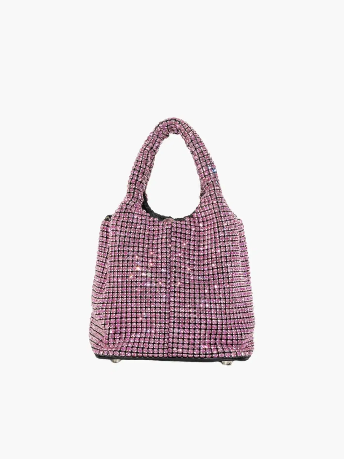 Eloise – Rhinestone embellishments – Mini bucket bag