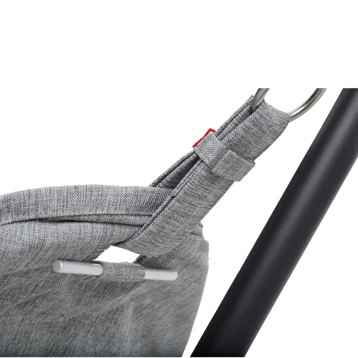 Fatboy Superb Hammock with Pillow and Black Frame (Rock Grey)