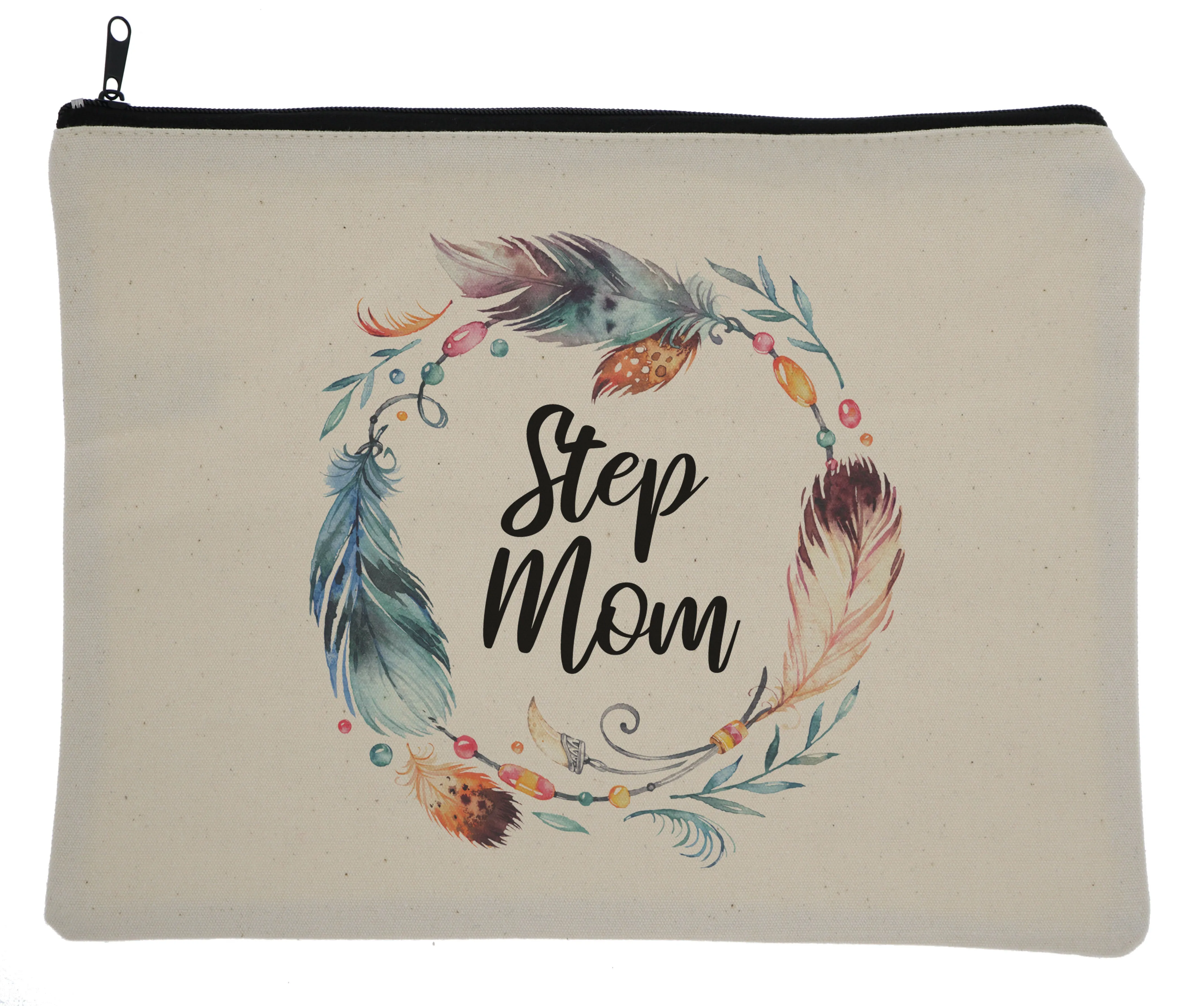 Feathers Bag - Momma, Bonus Mom, Step Mom, & Mom Available