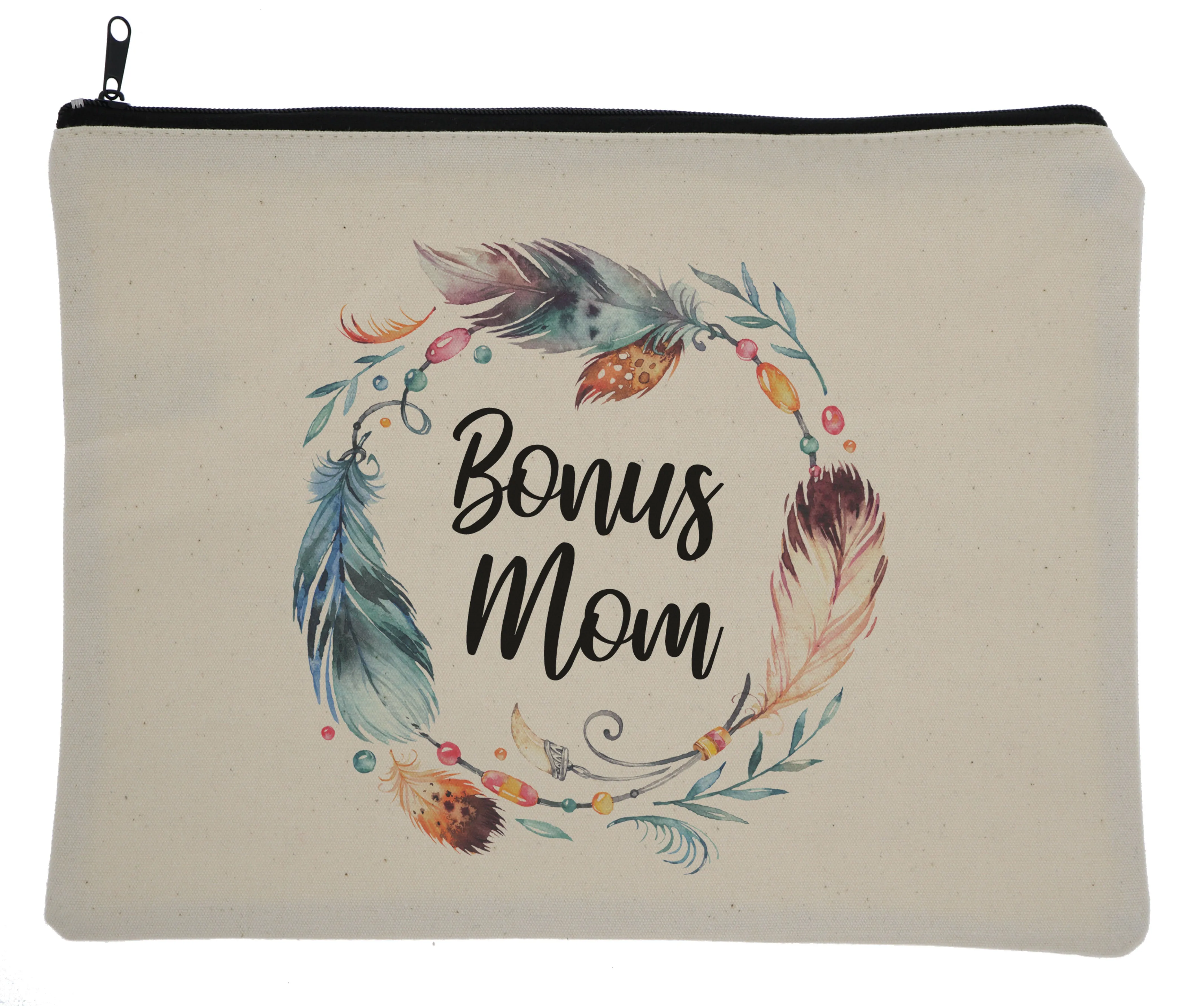 Feathers Bag - Momma, Bonus Mom, Step Mom, & Mom Available