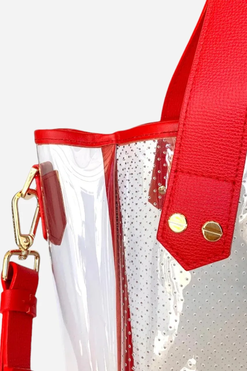 FENIX SPORTIER Gameday Bag Red/Gold Hardware