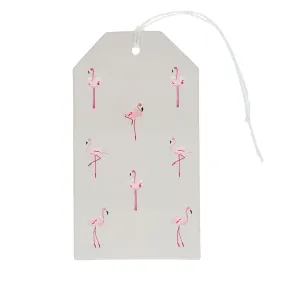 Flamingos Gift Tags (Set of 8)