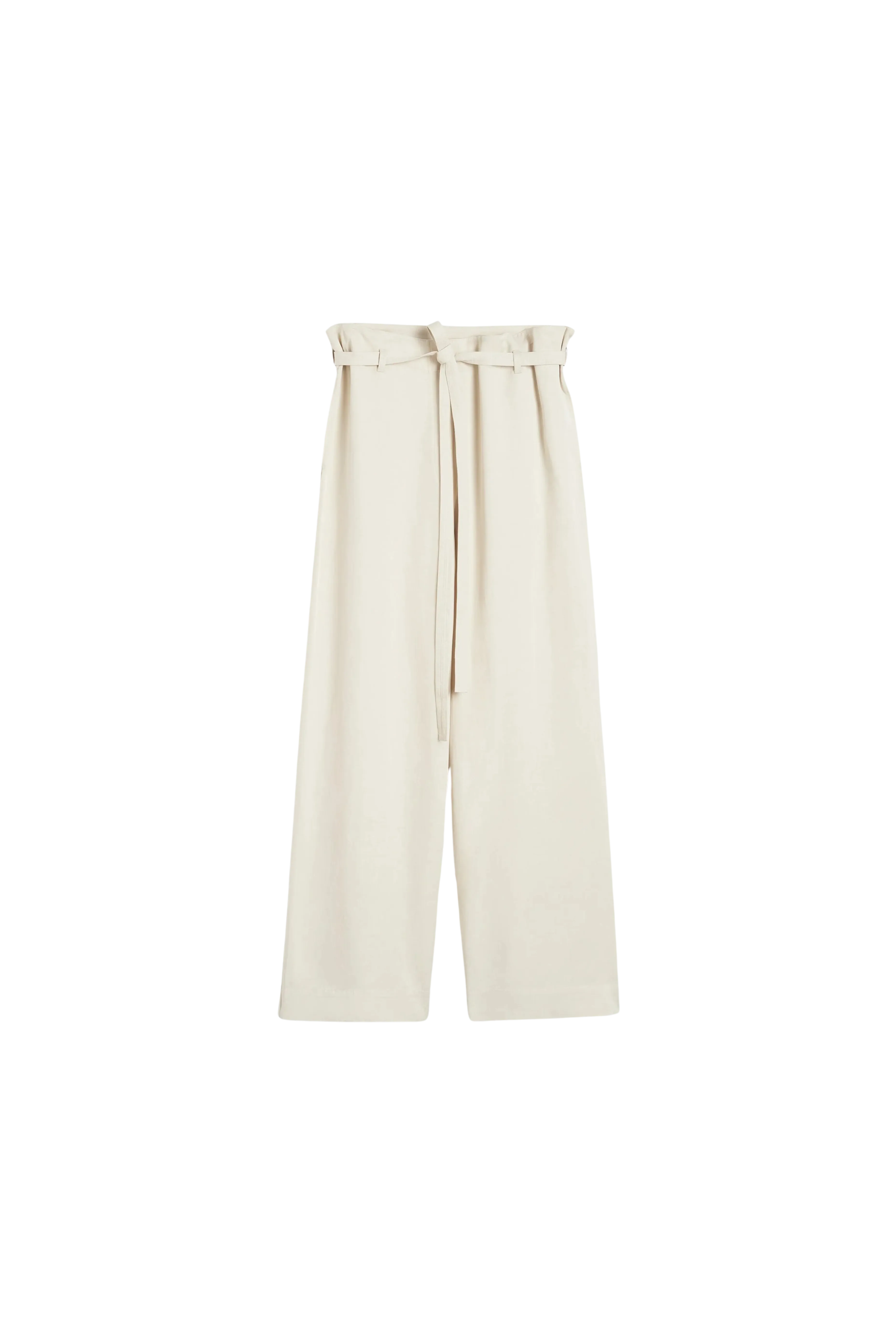 Fluid Tie-Waist Trousers