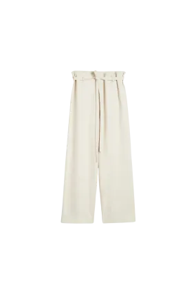 Fluid Tie-Waist Trousers