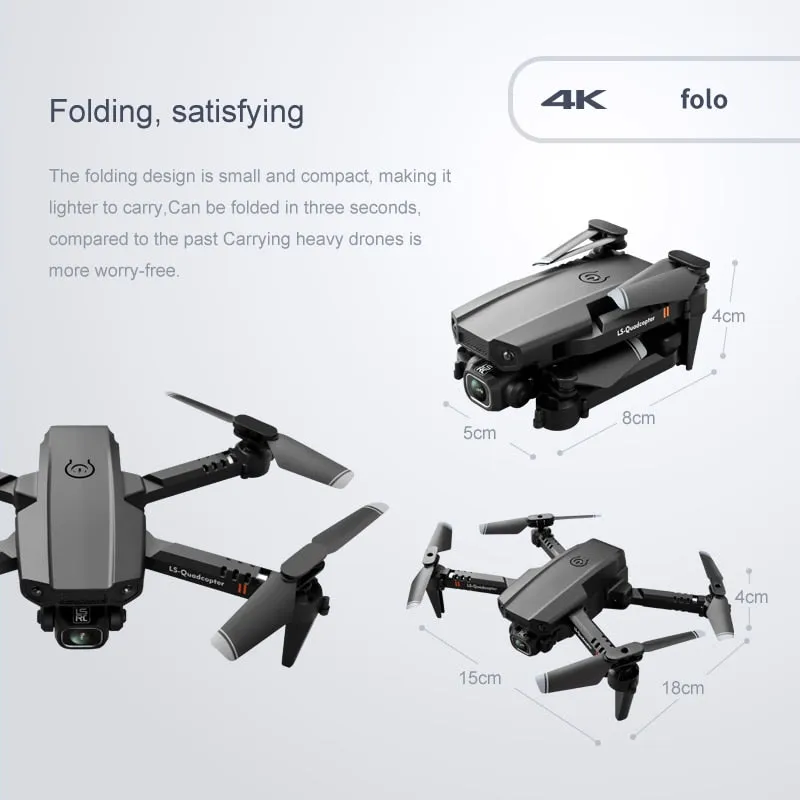 Foldable GPS Mini Drone for Beginner