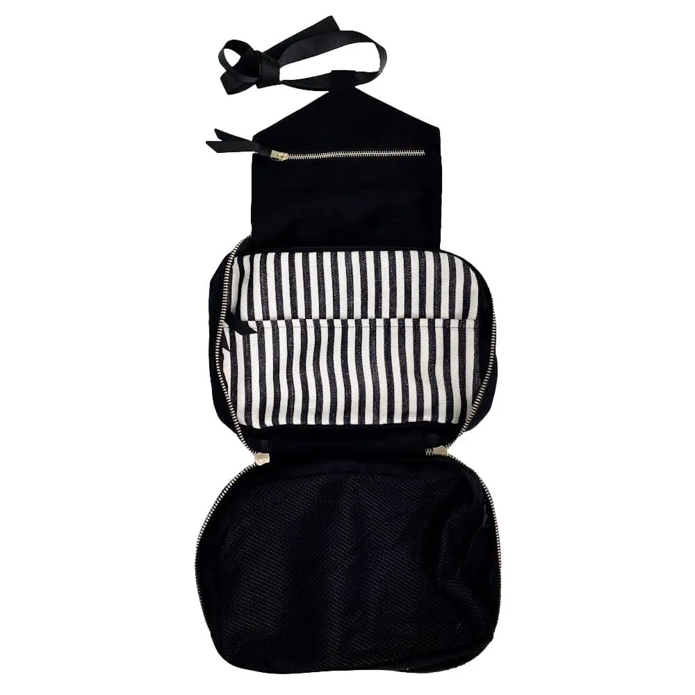 Folding/Hanging Toiletry Case, Black