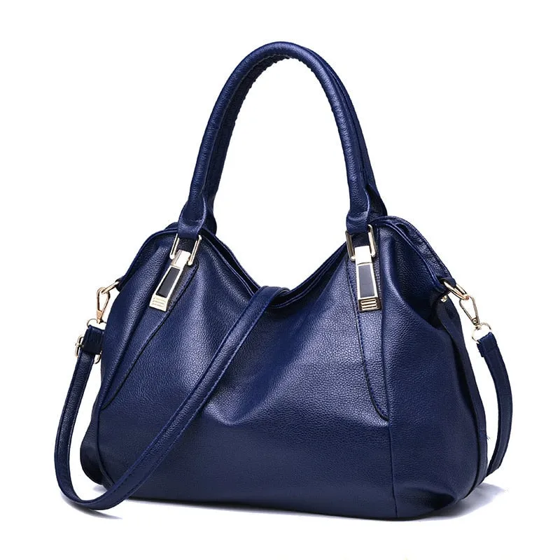 Funki Buys | Bags | Handbags | Women's Chic Leather Tote Bag