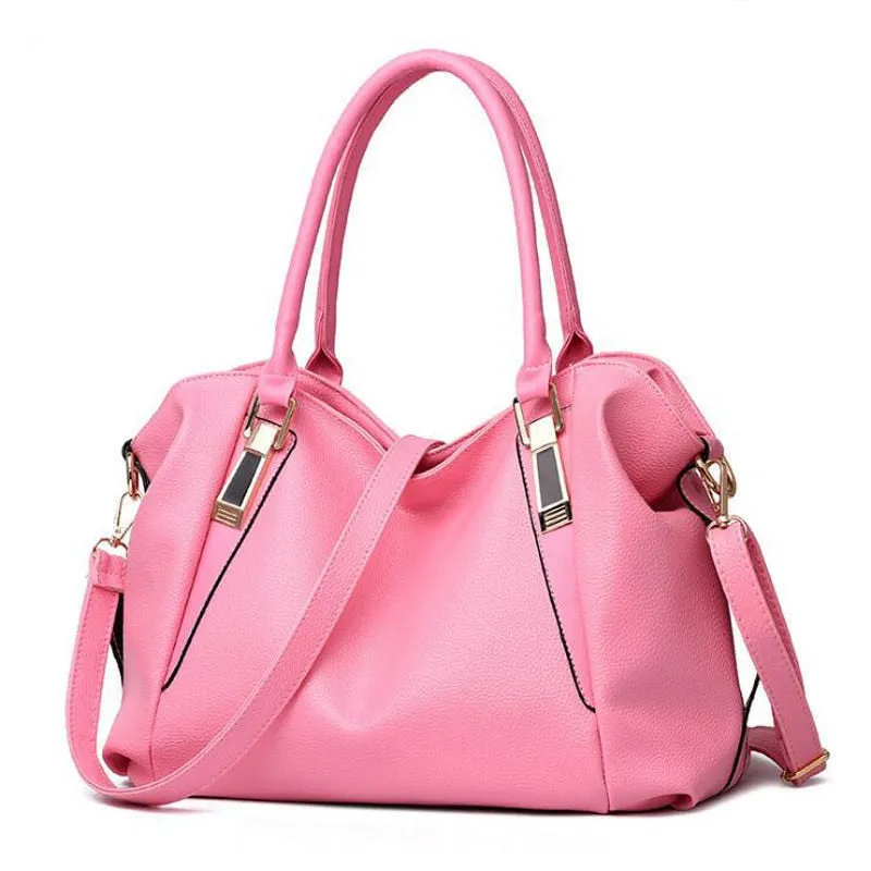 Funki Buys | Bags | Handbags | Women's Chic Leather Tote Bag