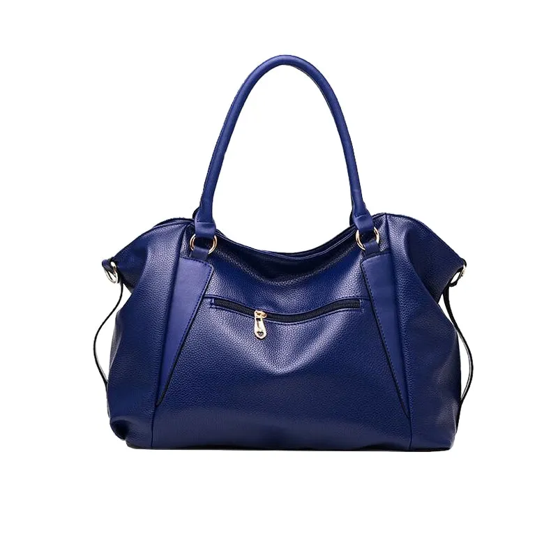 Funki Buys | Bags | Handbags | Women's Chic Leather Tote Bag