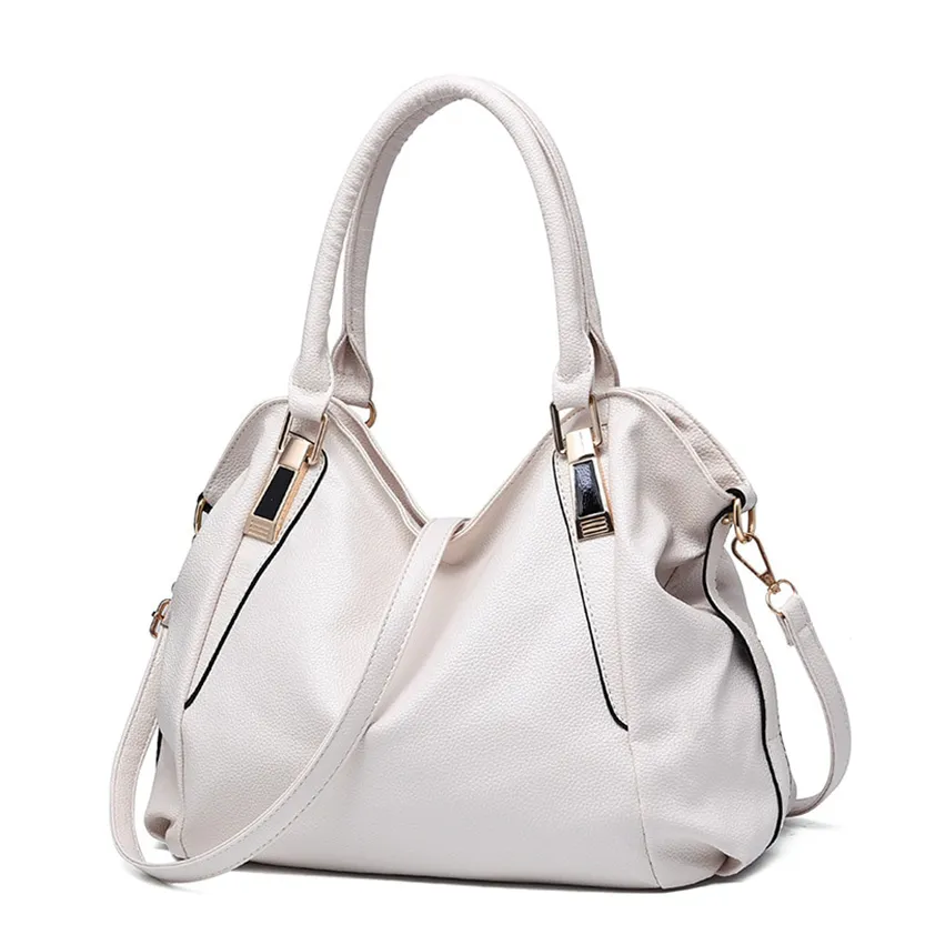 Funki Buys | Bags | Handbags | Women's Chic Leather Tote Bag