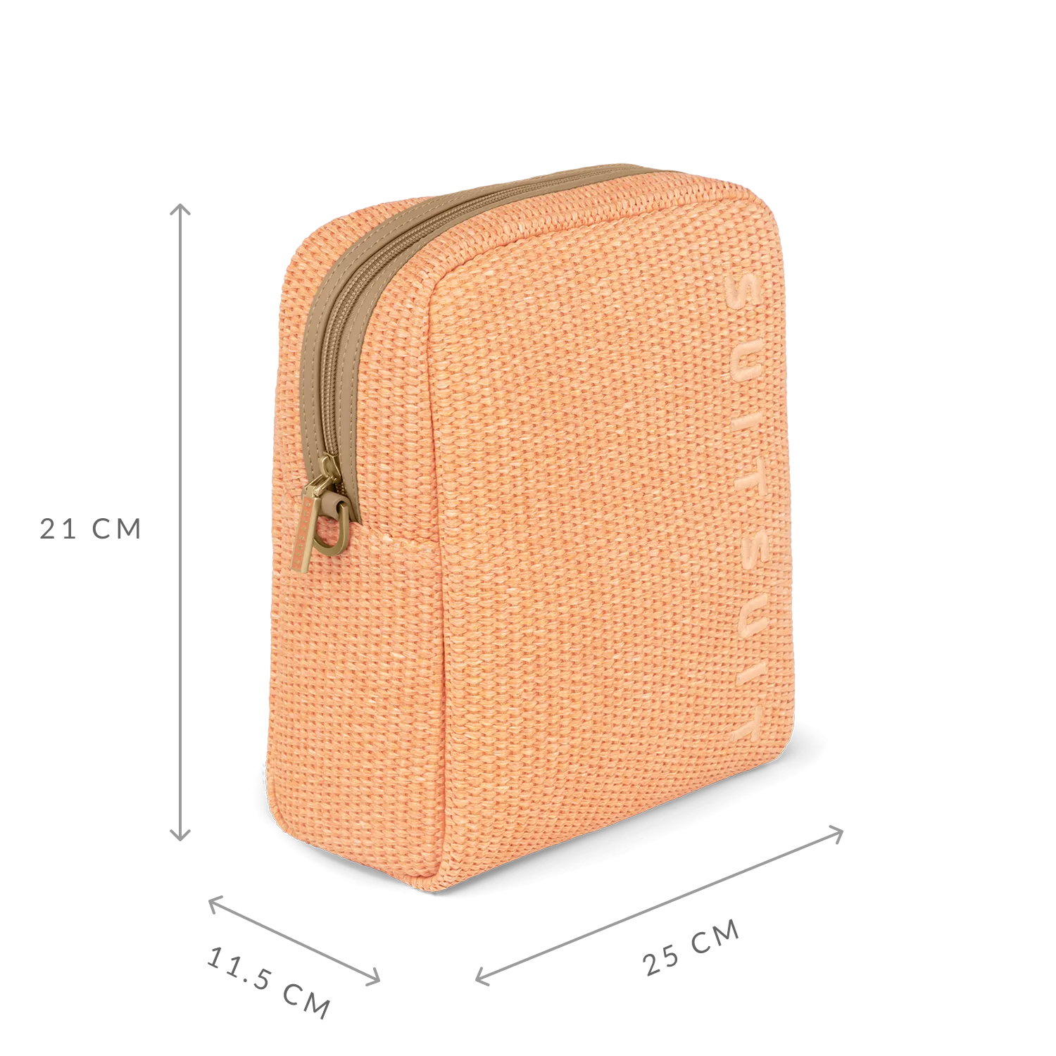 Fusion - Pale Orange - Upright Toiletry Bag