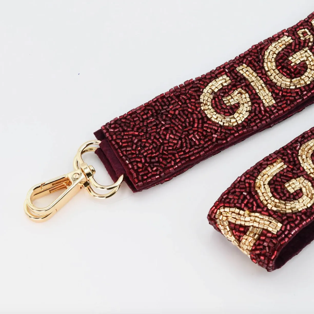 Game Time Gig Em Aggies Beaded Bag Strap