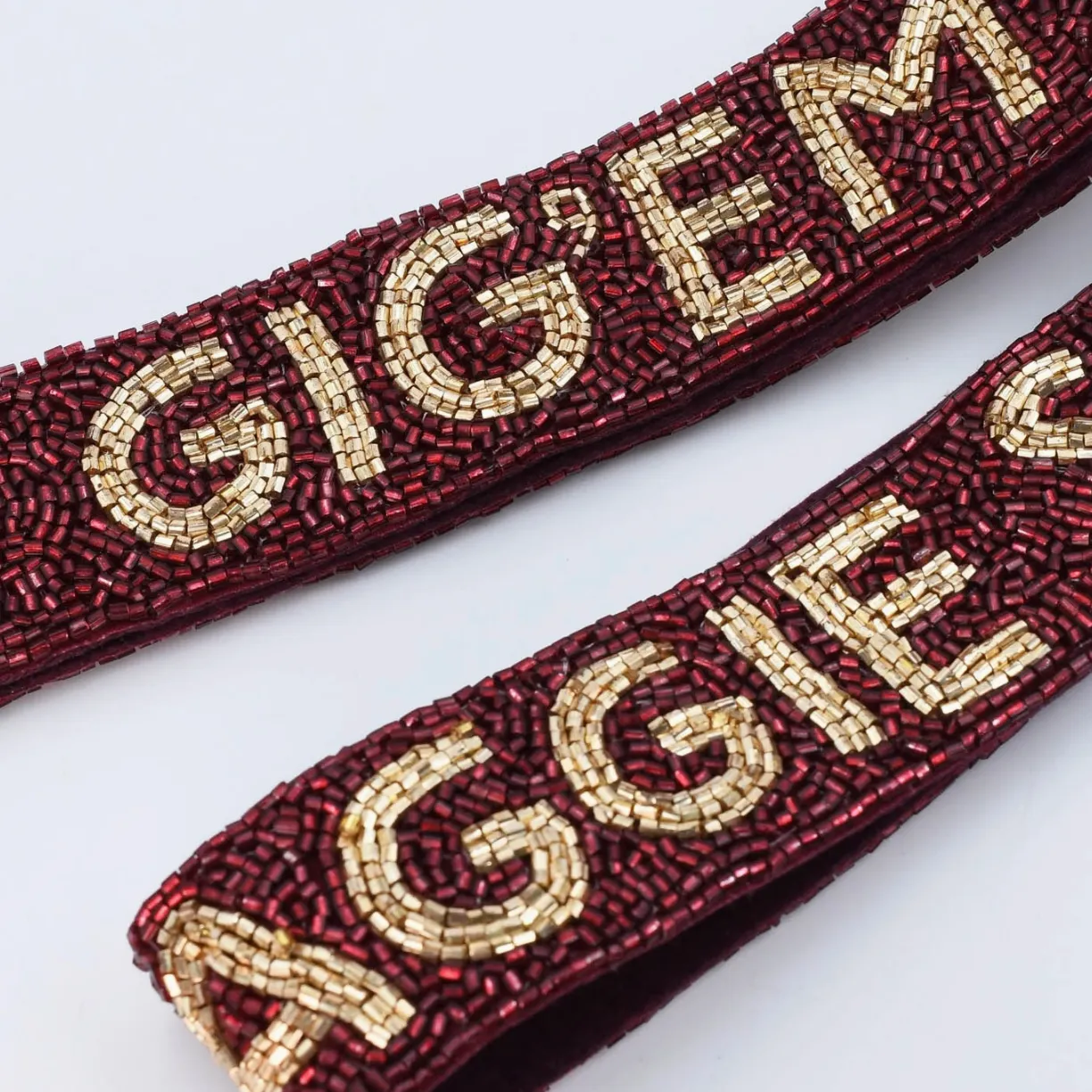 Game Time Gig Em Aggies Beaded Bag Strap