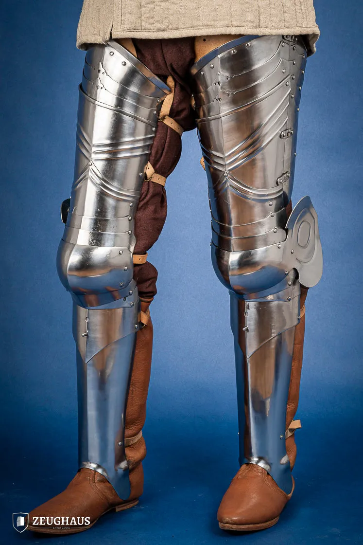 German Full Leg Armor 15th Cent. 1,2mm Polished