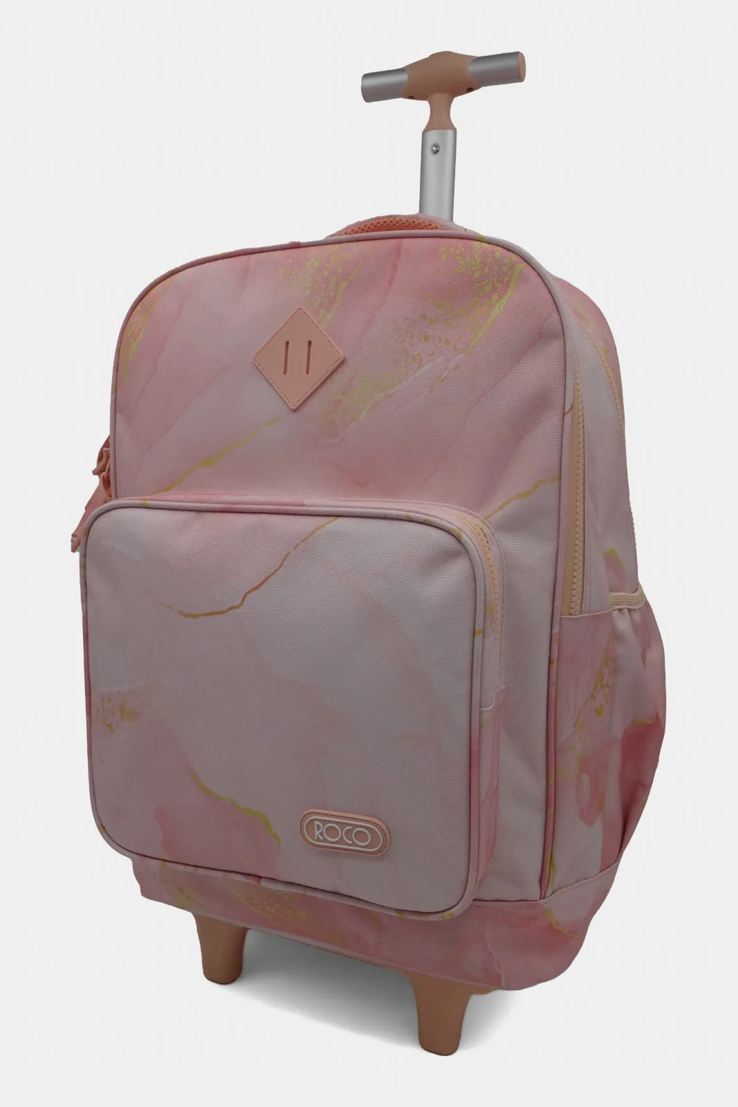 Girls Pink Roco Trolley Bag (18 Inch)