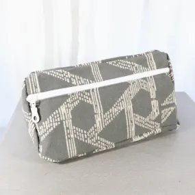 Grey Toiletry Bag- Triangles or Floral