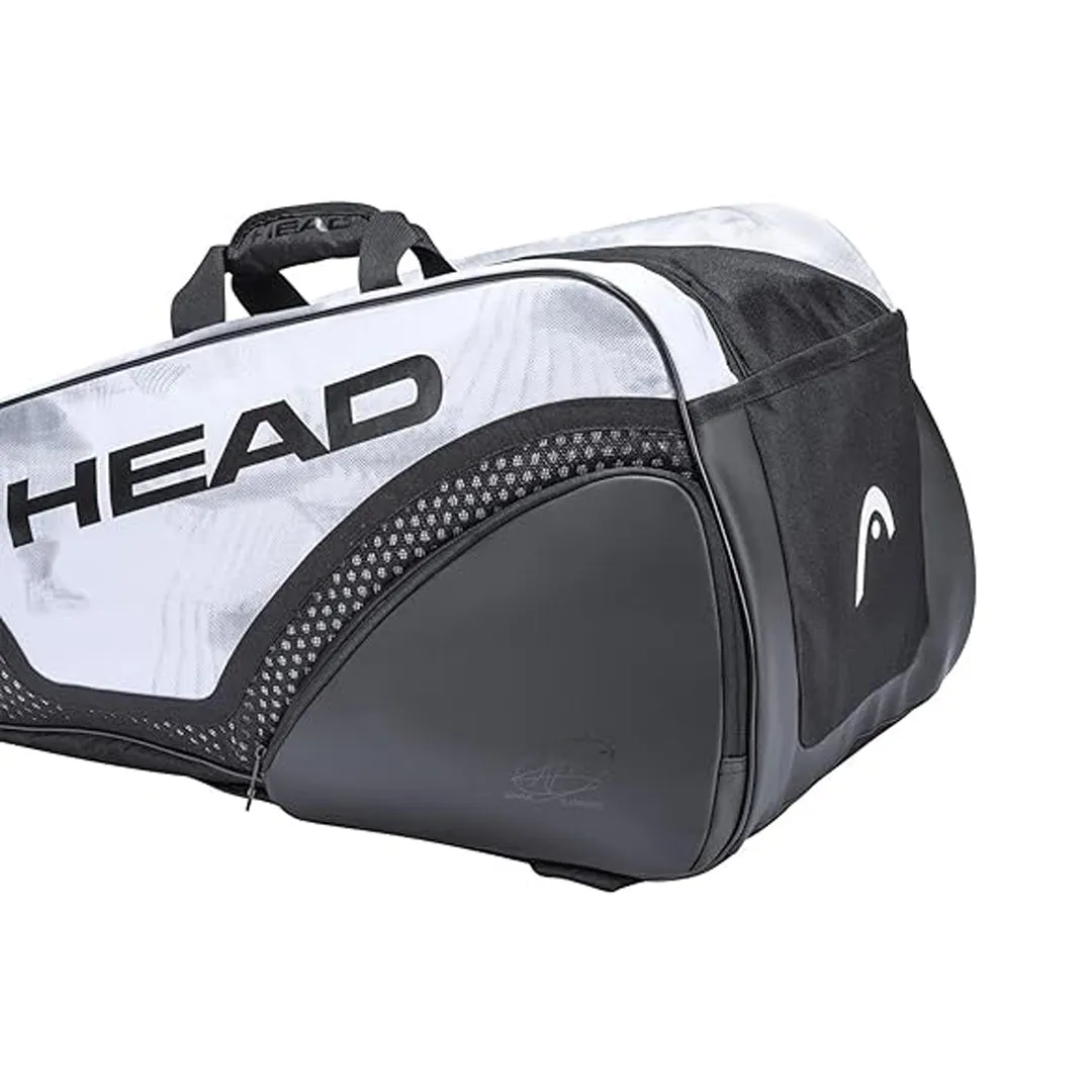 Head DJOKOVIC 9R MonsterCombi Tennis Racket Bag - 283101-White/Black