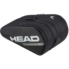 Head Tour Racket Bag Black XL 12 Rackets