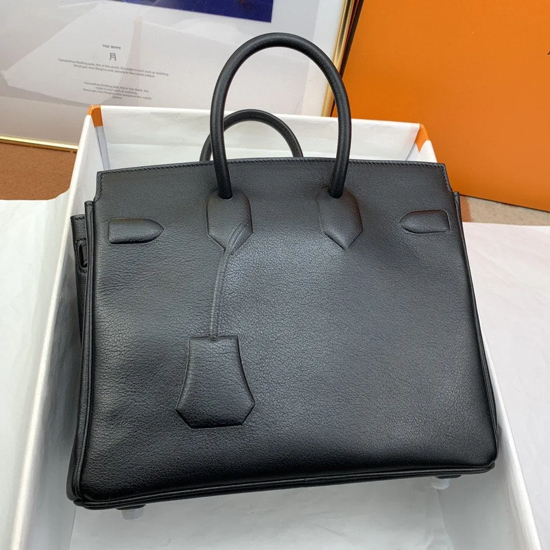 HM Etoupe Shadow Birkin Black For Women 10in/25cm