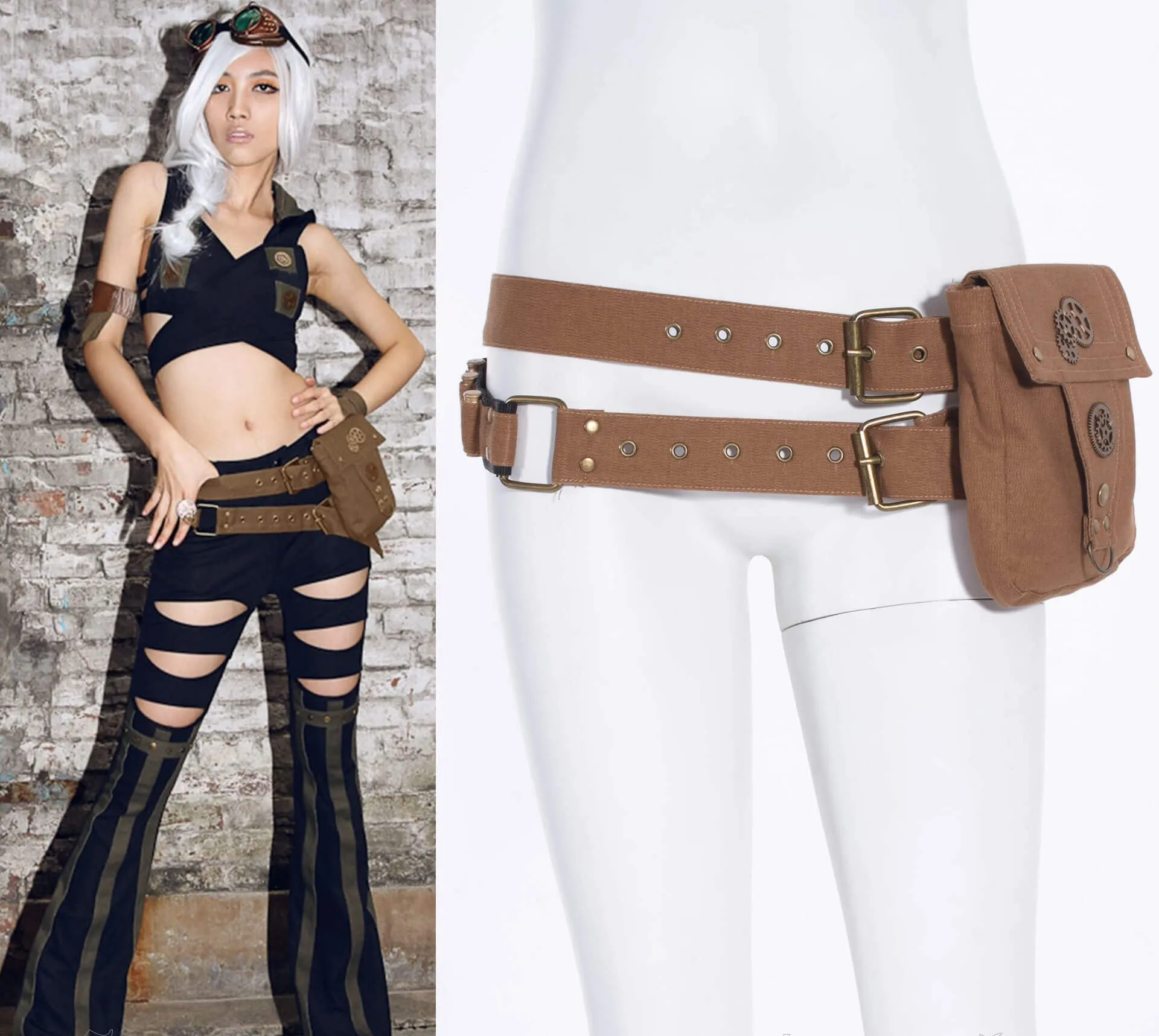 Hot and Steamy Steampunk Waist-Bag