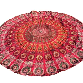 hot selling beautiful printing Toilette Bohemian Hippie Tapestry Beach Throw Roundie Mandala Towel Yoga Mat Jul13 Extraordinary