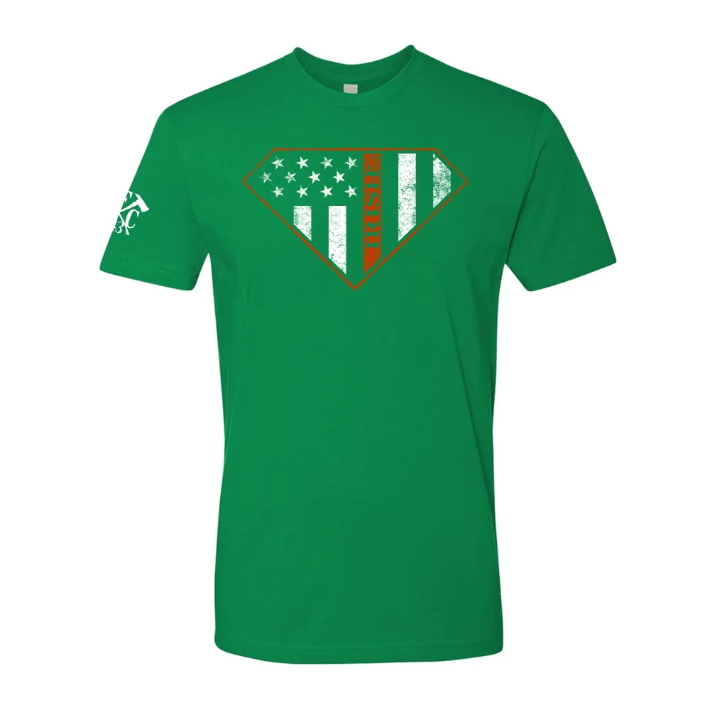 Irish Superman Premium Firefighter T-Shirt