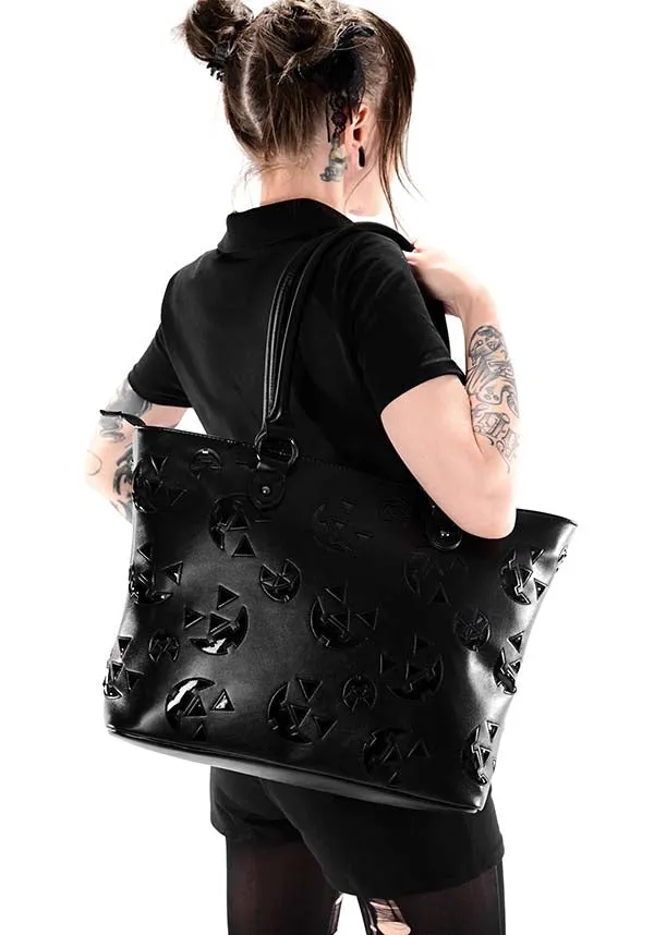 Jack Face [Black] | TOTE BAG