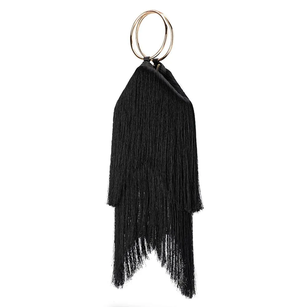 JAMIE Fringed Bag