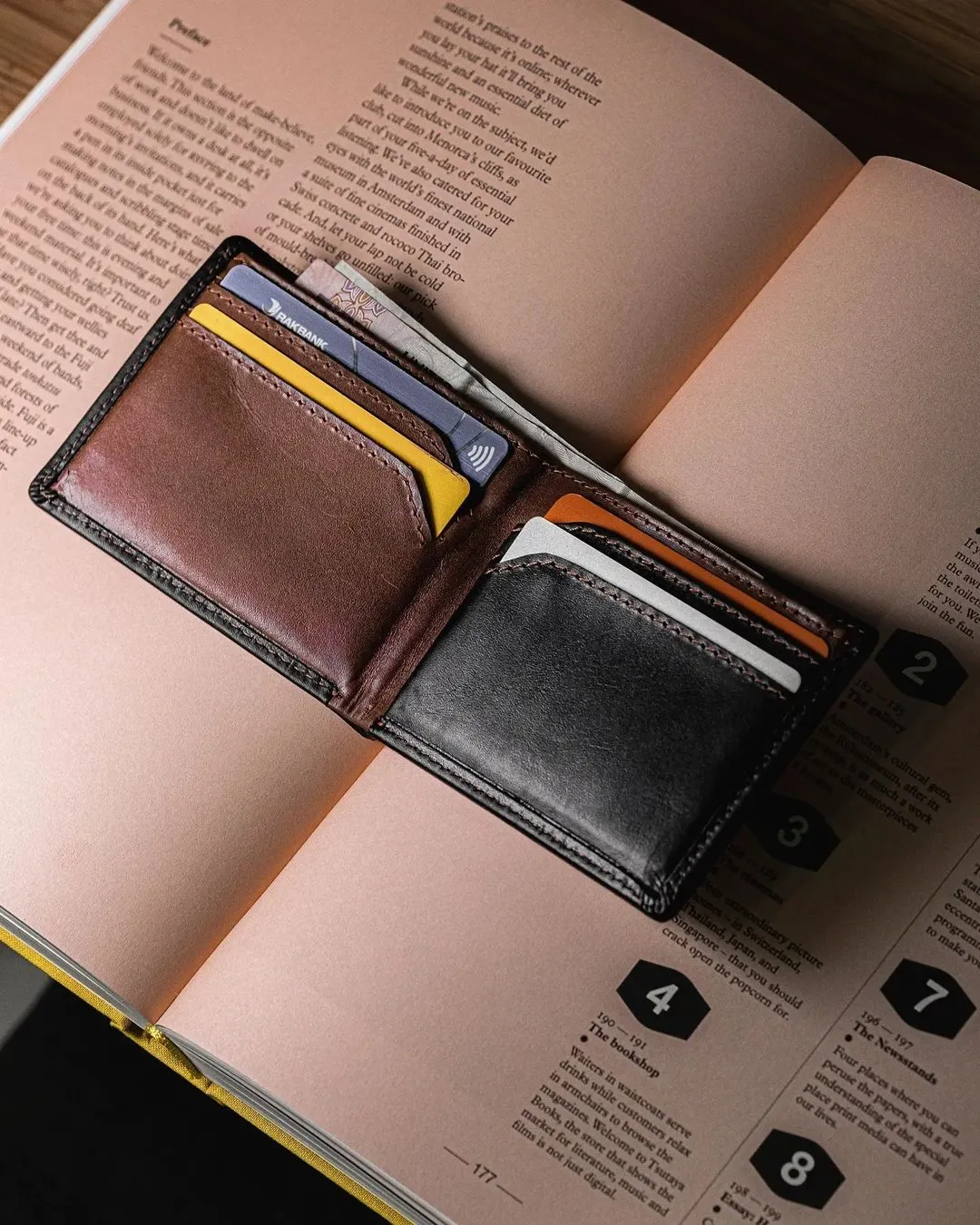 Jos RFID Bifold Wallet | Black