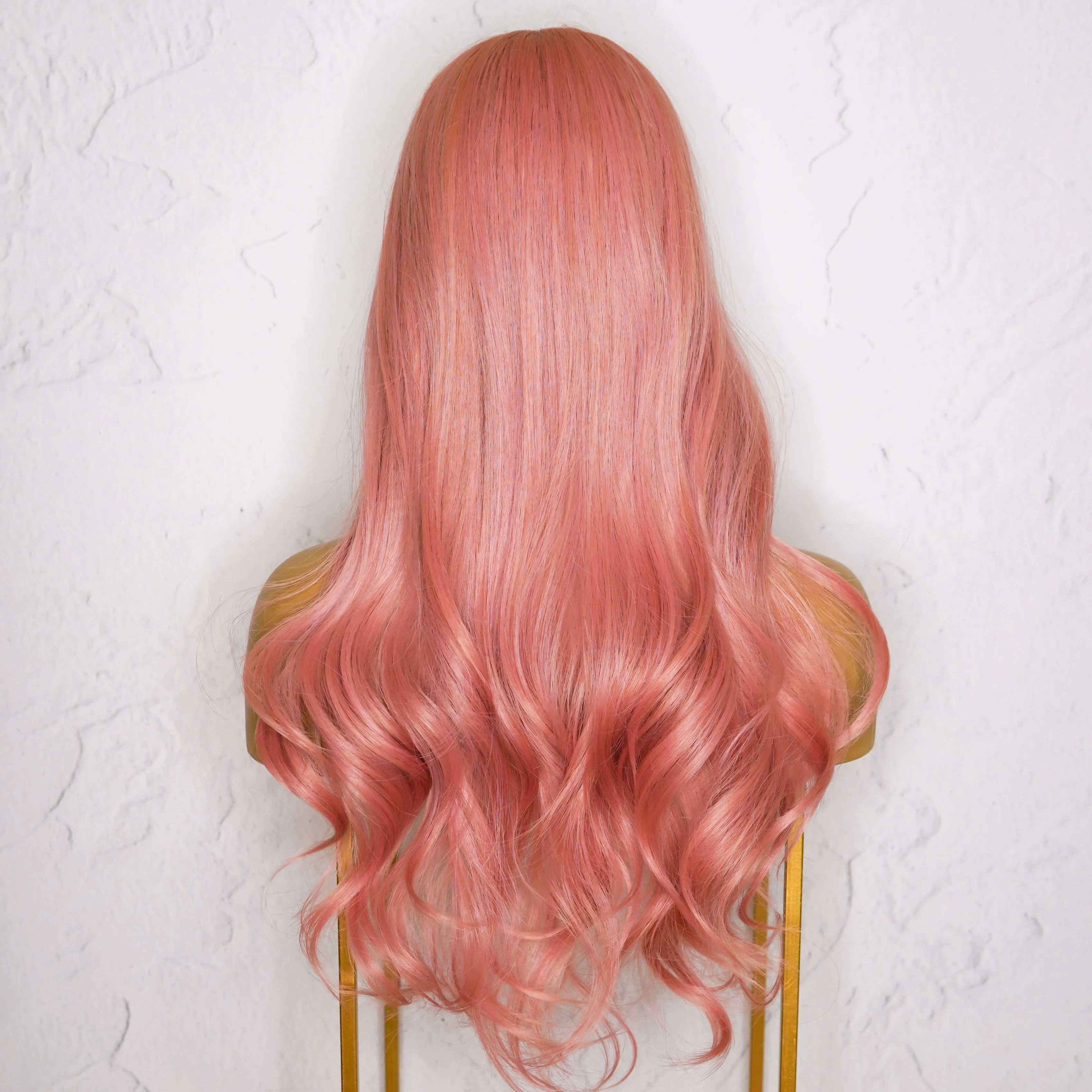 JOY Pink 22" Fringe Wig