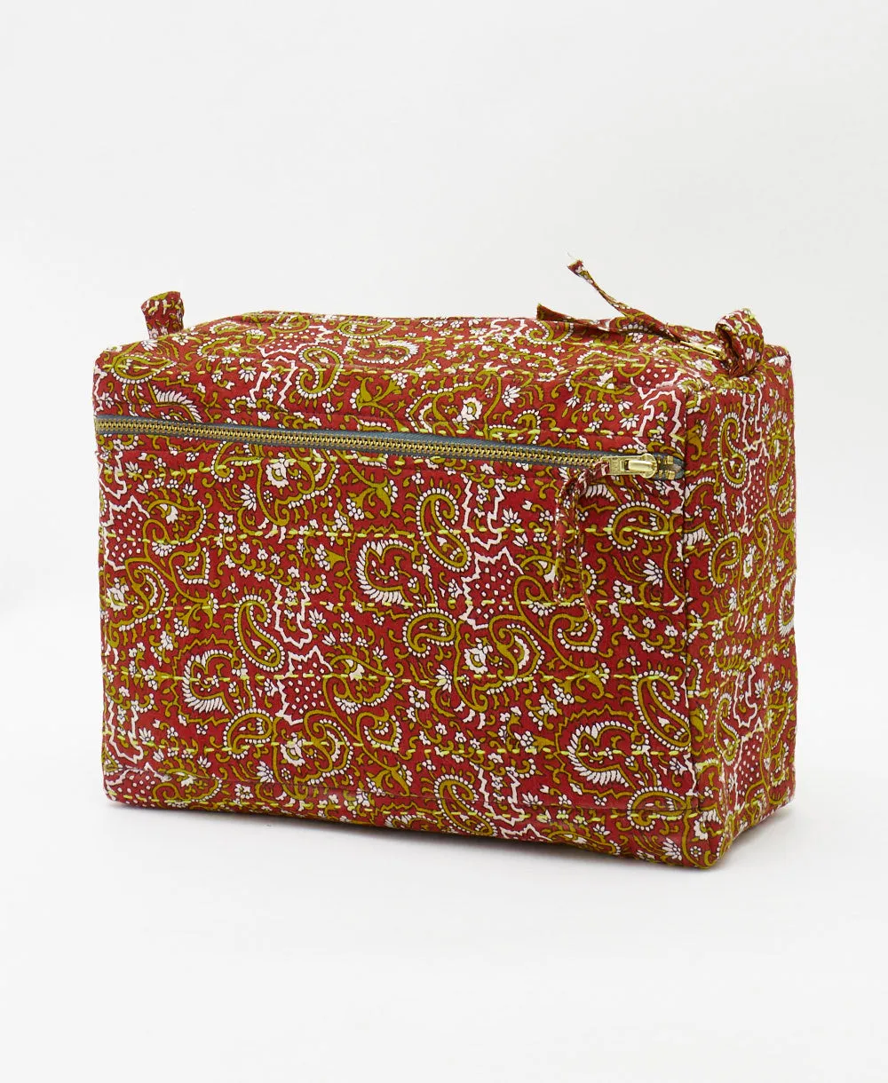 Kantha Large Toiletry Bag - No. 240413