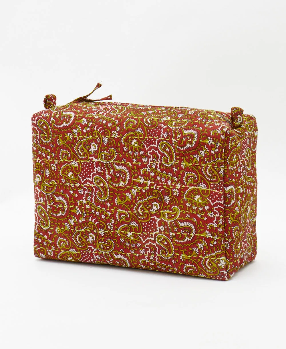 Kantha Large Toiletry Bag - No. 240413