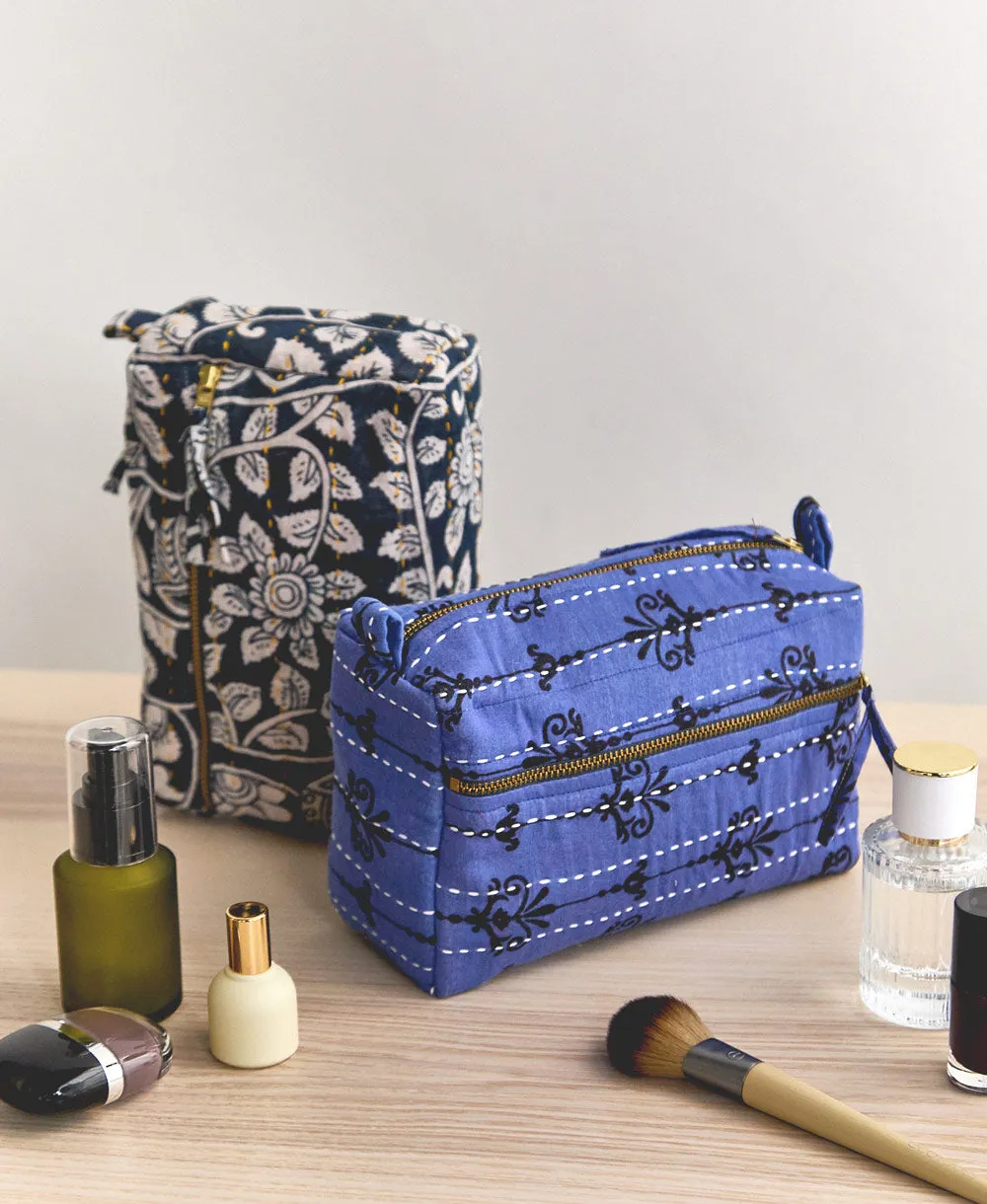 Kantha Medium Toiletry Bag - No. 240704