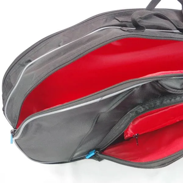 Karakal Pro Tour 2.1 Match 4 Racket Bag Comfortable Shoulder Straps Blue