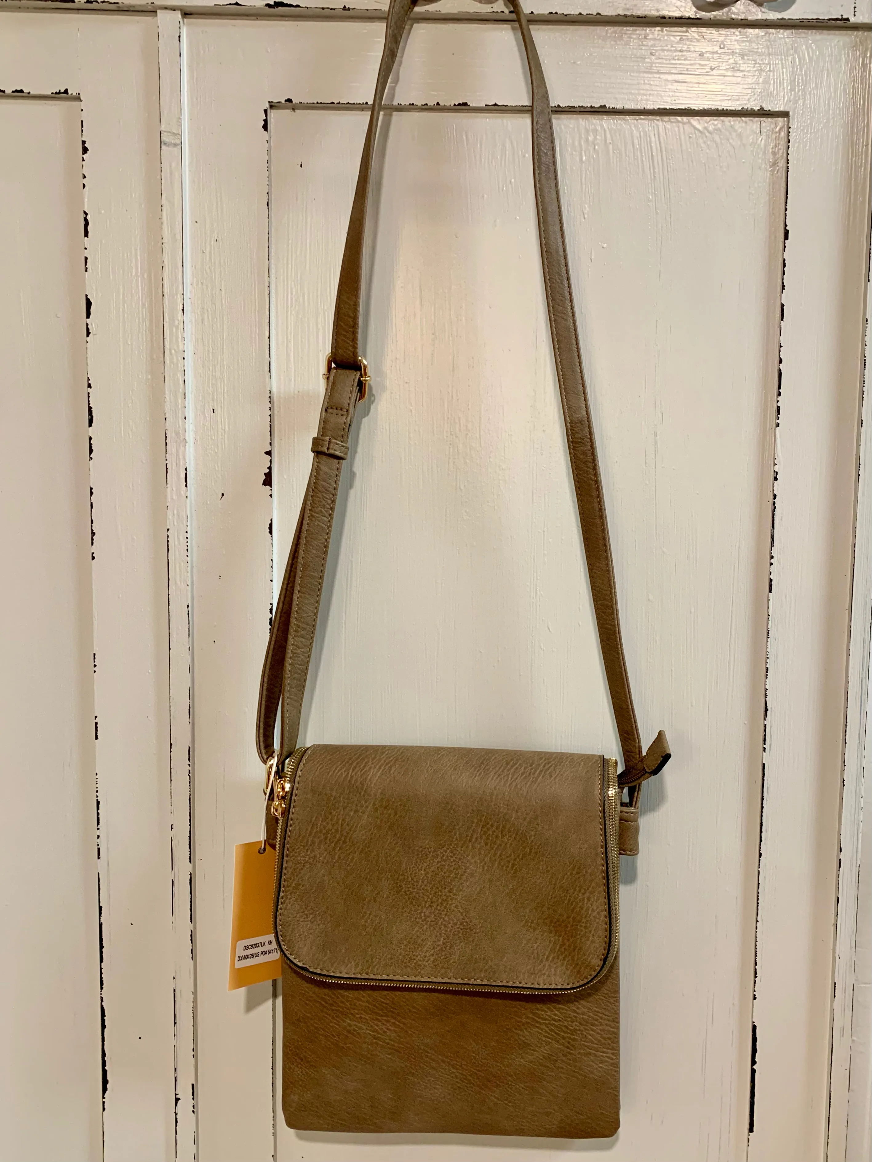 Khaki Concealed Carry Crossbody