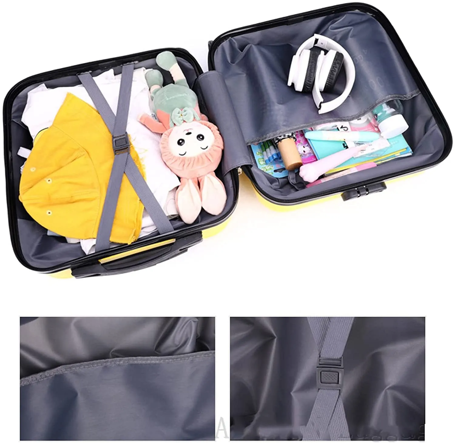 Kids Travel Luggage Suitcase 4 Animal Shapes