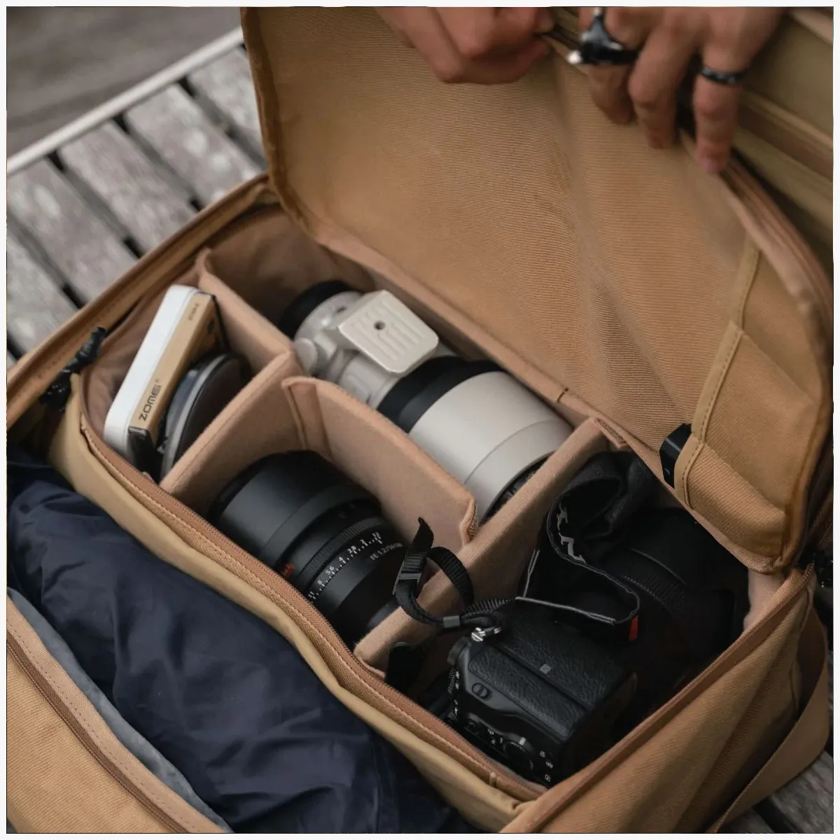 Langly : Weekender Flight Bag : Black