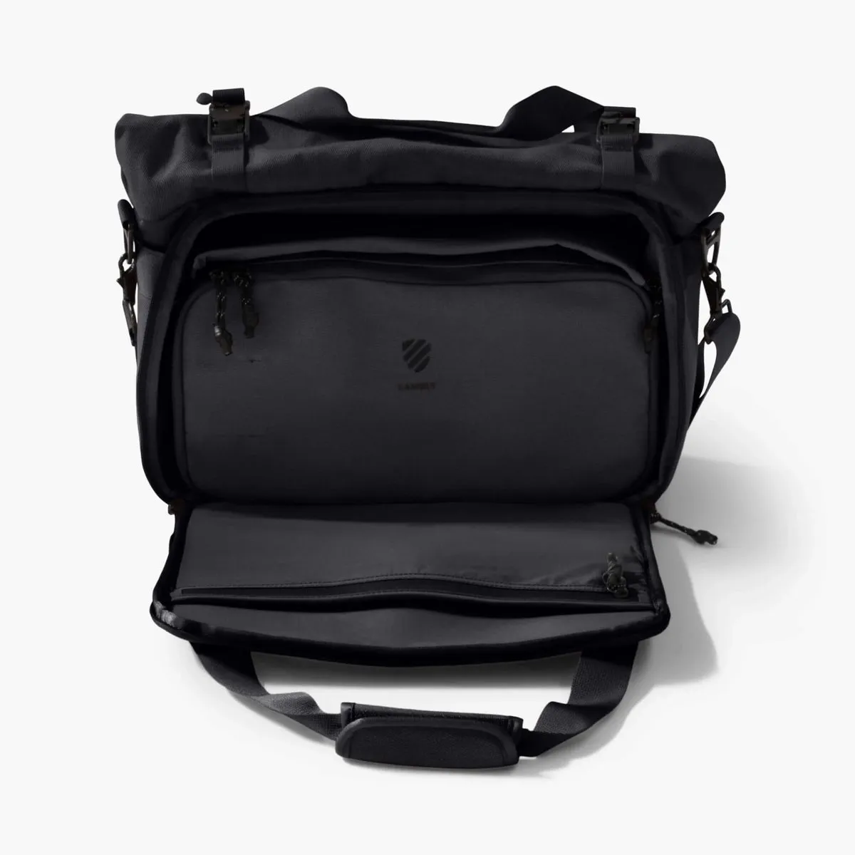 Langly : Weekender Flight Bag : Black