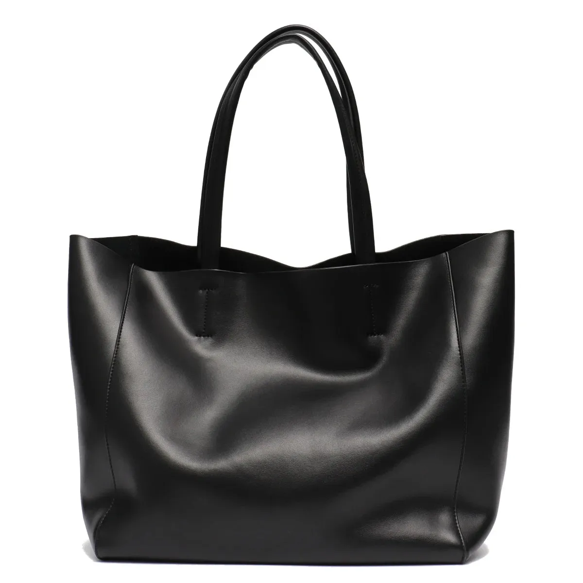 Large Capacity Women's Fashionable Real Leather Tote Bag