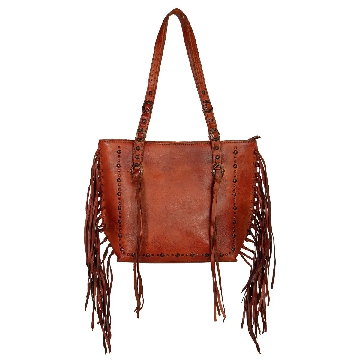 Leather Fringe Concealed Carry Bag