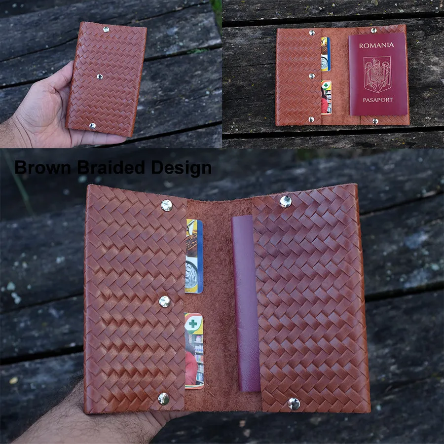 Leather Passport holder - Passport wallet